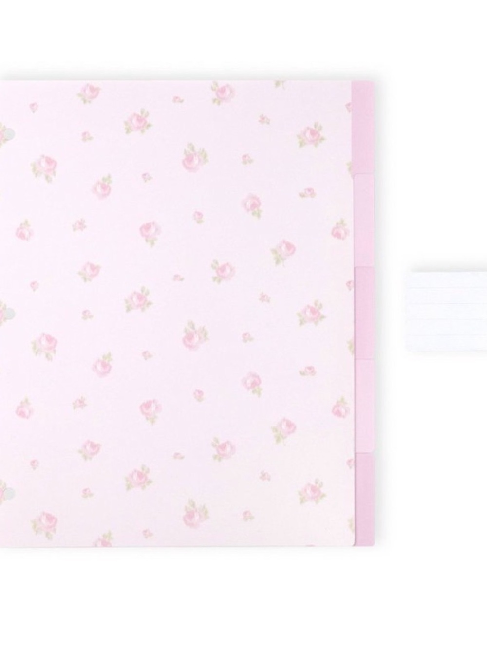 LoveShackFancy X Target Yoobi Blooming Heirloom 1”Binder with Dividers - Picture 3 of 4